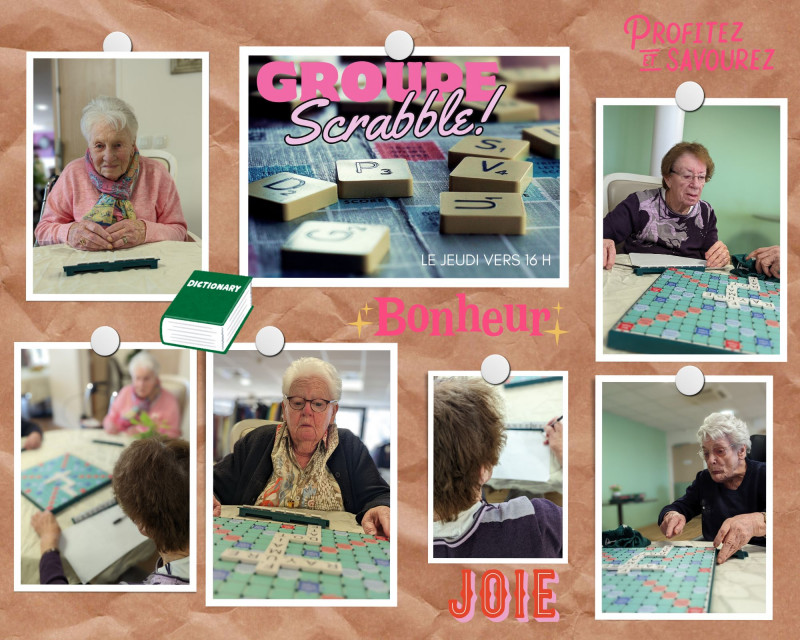 LES JEUDIS LUDIQUES   Scrabble et Domino, Compagnons de Convivialité