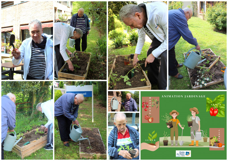 UNE EXPLOSION DE JOIE ET DE VERDURE :  Un atelier de jardinage