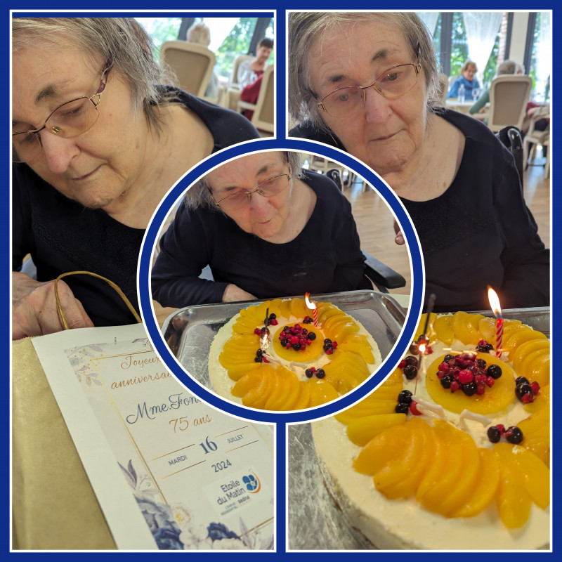 Joyeux anniversaire Mme. Font.... pour vos 75 ans !