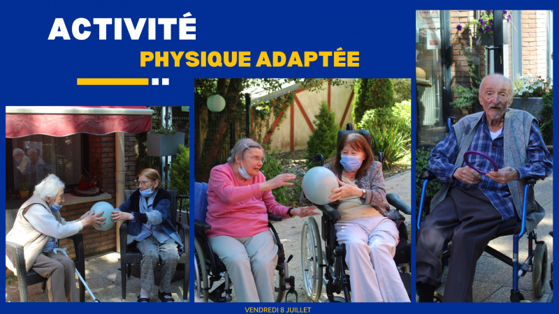 Vendredi 8 juillet : Activité physique adaptée