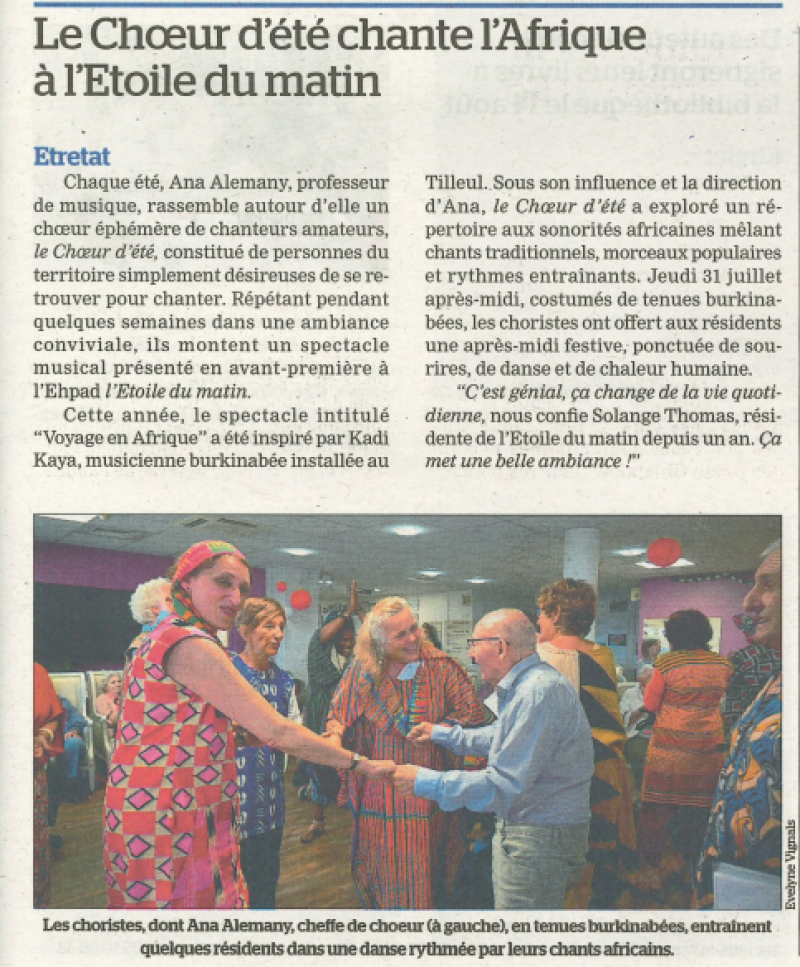 actualité EHPAD SEDNA