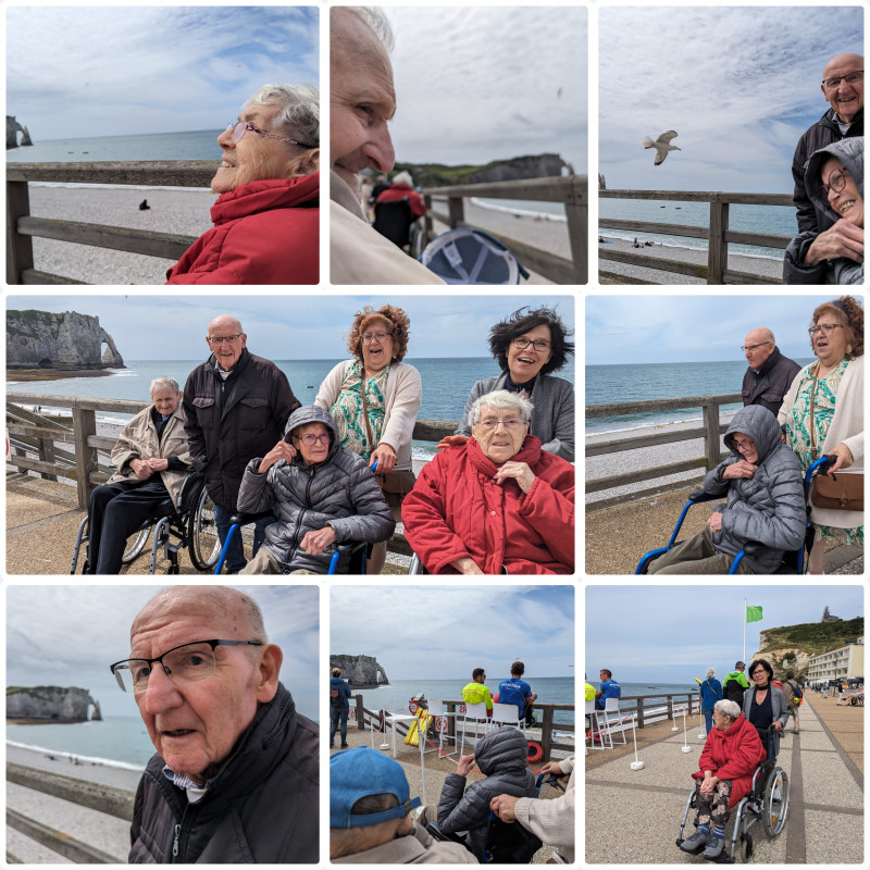 Un Après-Midi Enchanté à Étretat avec les Résidents