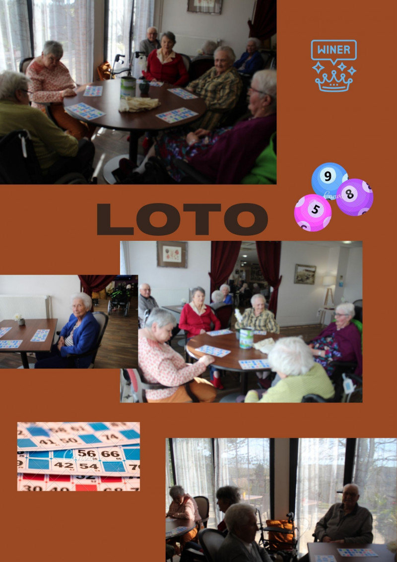 Atelier LOTO vendredi 15 avril