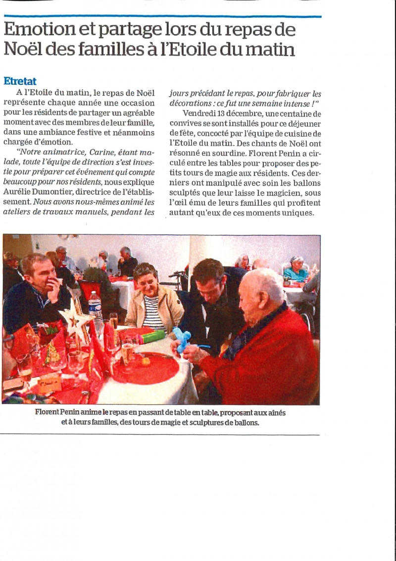 actualité EHPAD SEDNA