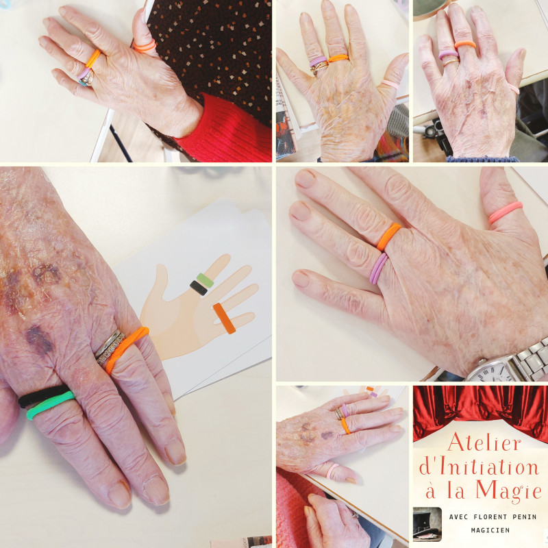 Initiation à la magie :  un moment d’émerveillement et de fierté à la résidence