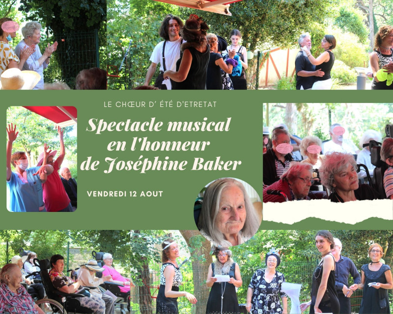 Un spectacle musical dédié à Joséphine Baker