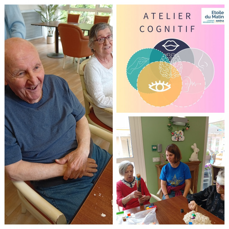 🍰 Dernière quinzaine de mai au sein de l’Unité Protégée – Les ateliers sensoriels avec la psychomotricienne