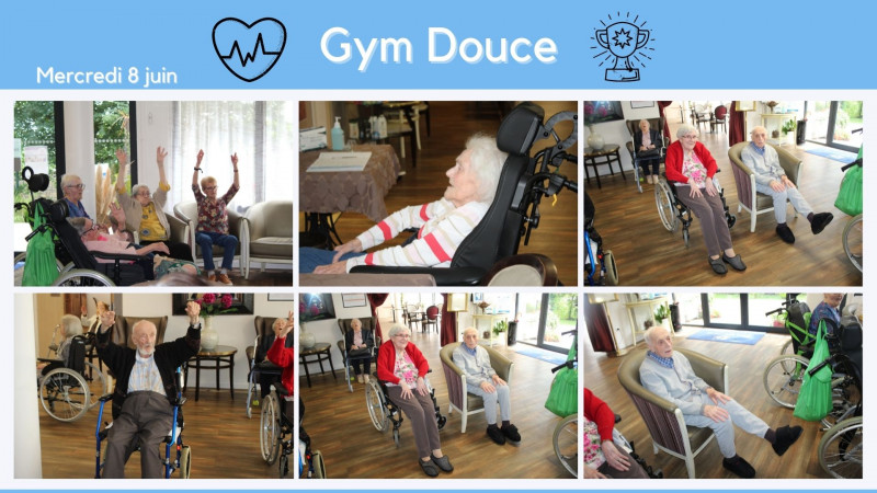 Mercredi 8 juin : Gym Douce