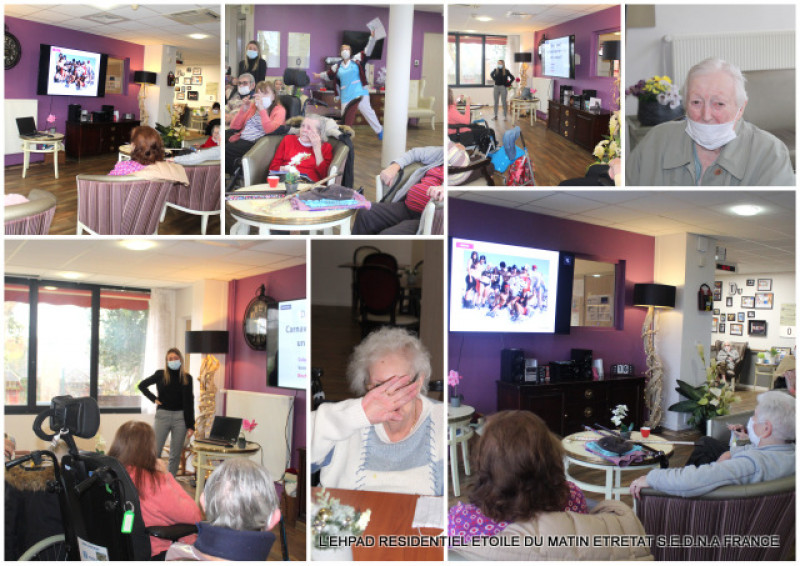 Atelier mémoire sur le thème du carnaval