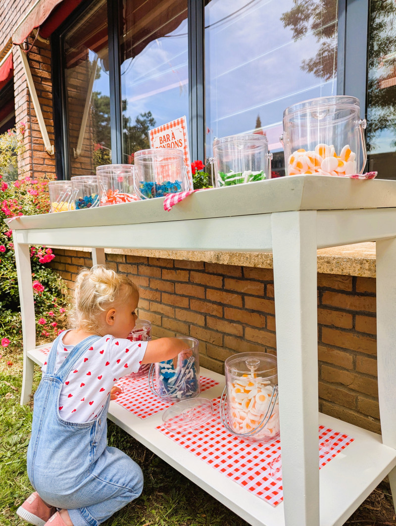 🍬 Un détour gourmand au bar à bonbons !