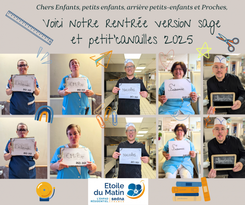 📸🎒 Rentrée scolaire Unité protégée: les sages vs les canailles !