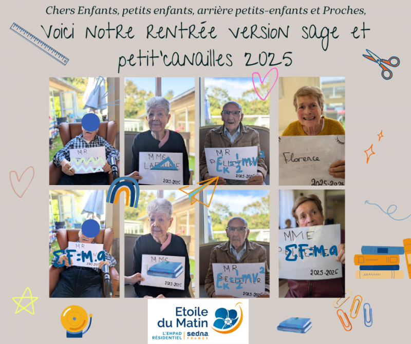 📸🎒 Rentrée scolaire Unité protégée: les sages vs les canailles !