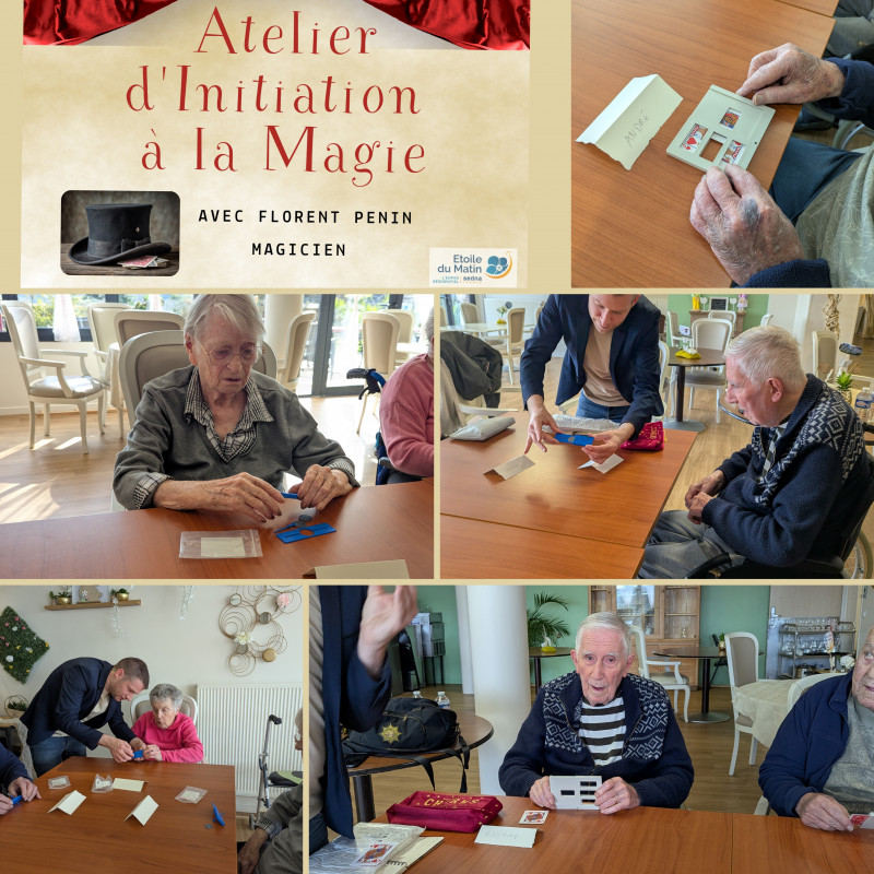 ENTRE TOURS DE MAGIE ET EXERCICES COGNITIFS