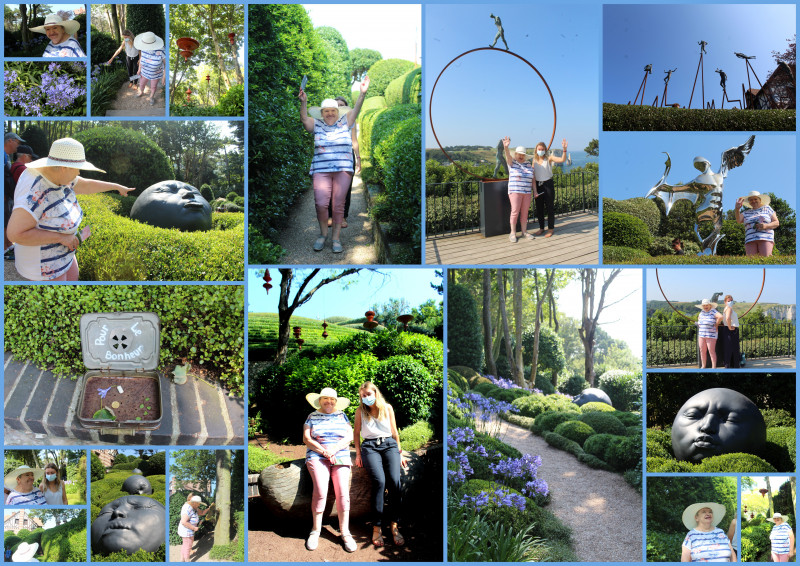 VISITE DES JARDINS D’ETRETAT (jardin entre ciel et mer avec une vue plongeante sur l'aiguille d'Etretat)