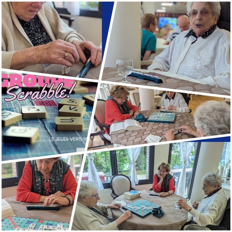 LES JEUDIS LUDIQUES Scrabble et Domino, Compagnons de Convivialité