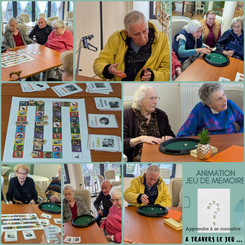 Jeux de mémoire et de connaissances