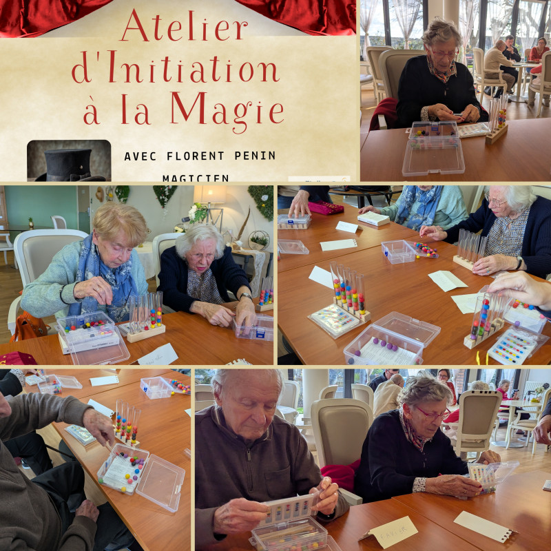 ENTRE TOURS DE MAGIE ET EXERCICES COGNITIFS