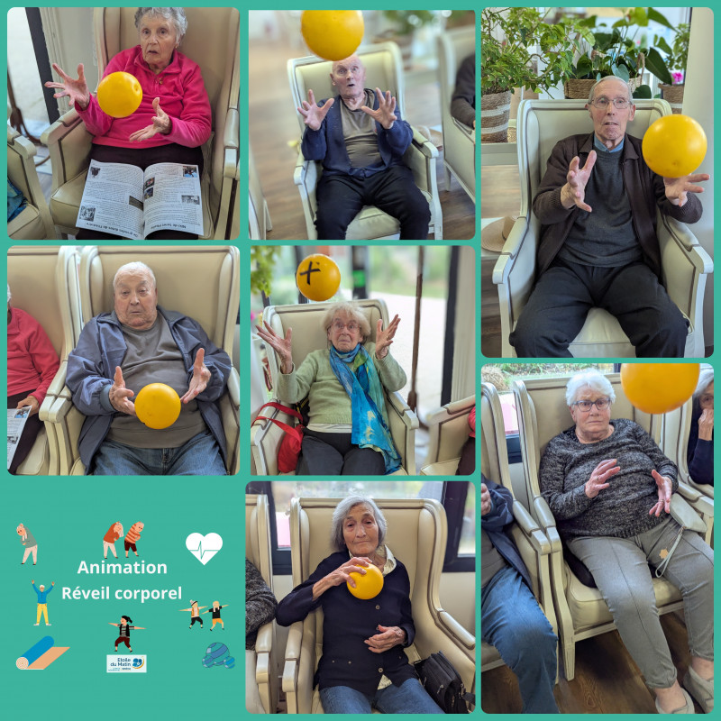 QUAND LE CORPS S’ÉVEILLE EN MUSIQUE… ET NOUGAT VEILLE AU BALLON !