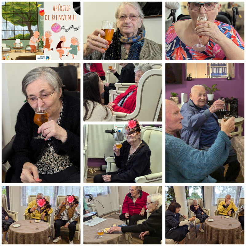 Un Apéritif Festif pour Accueillir Nos Nouveaux Résidents