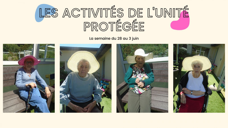 Les activités de l'unité protégée du 28 au 3 juin (partie I)