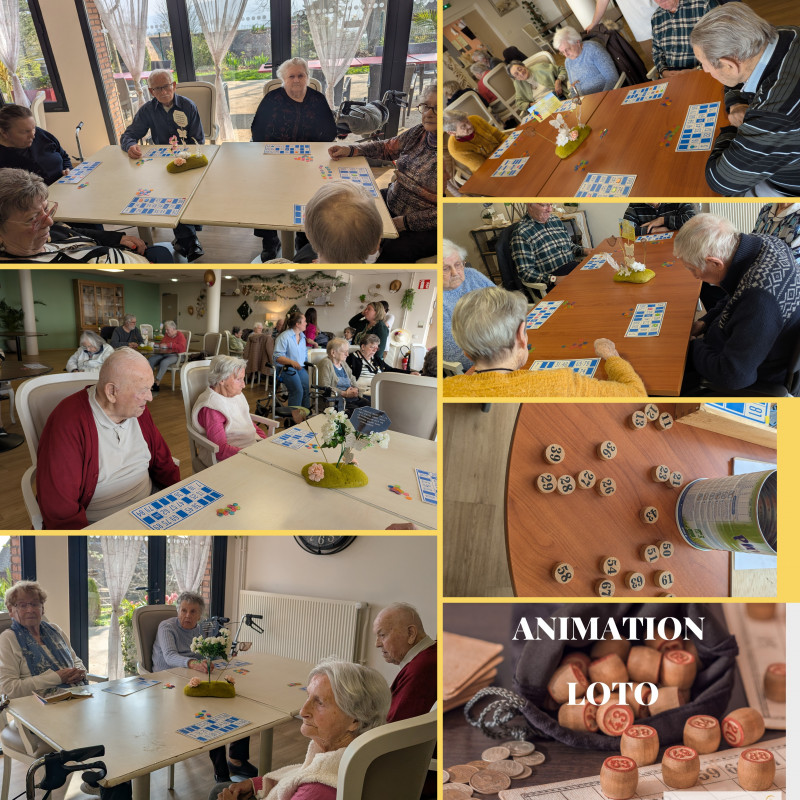 Loto inter-résidences : un moment partagé