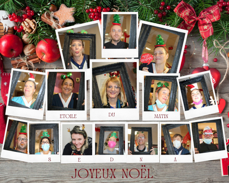 L'ensemble de la résidence étoile du matin vous souhaitent un joyeux noël !