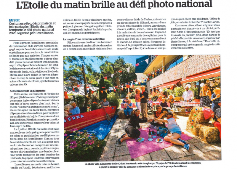 actualité EHPAD SEDNA