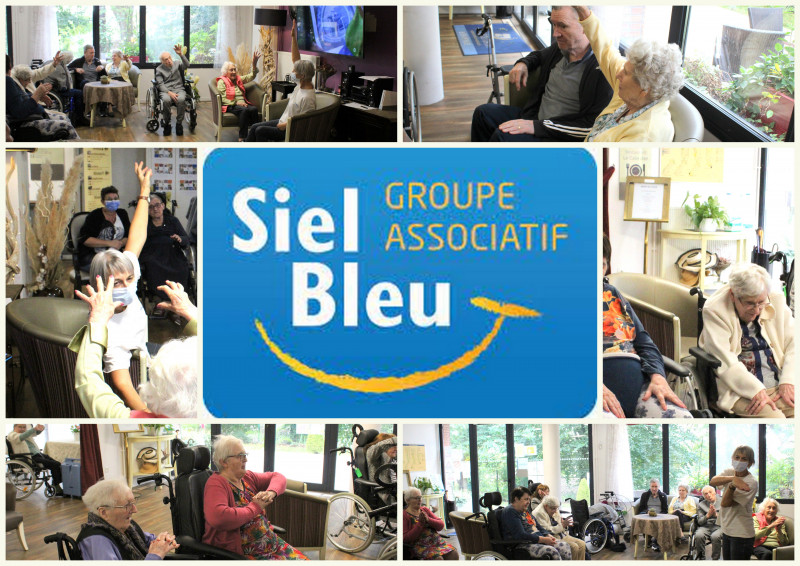 Gym douce avec Siel bleu