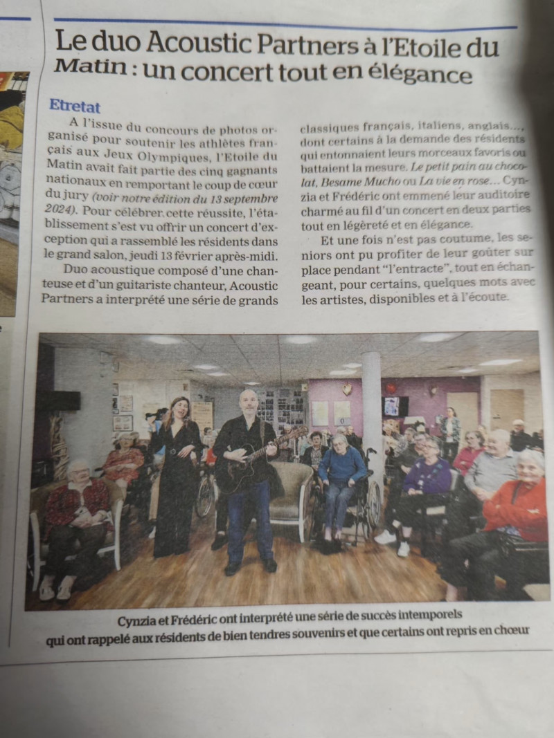 actualité EHPAD SEDNA