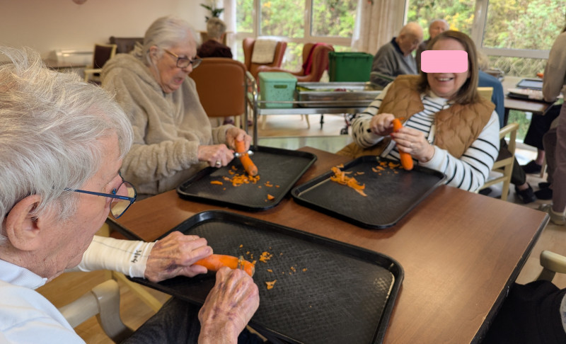 Au sein de l’Unité Protégée Semaine du 27 mars au 4 avril : Créativité et moments de partage