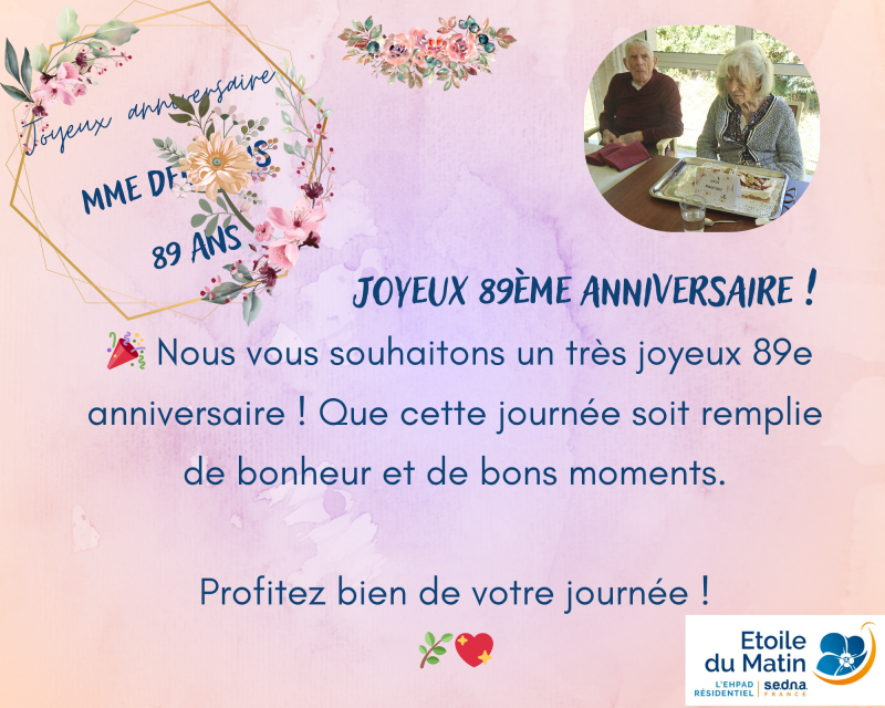 LES ANNIVERSAIRES de SEPTEMBRE