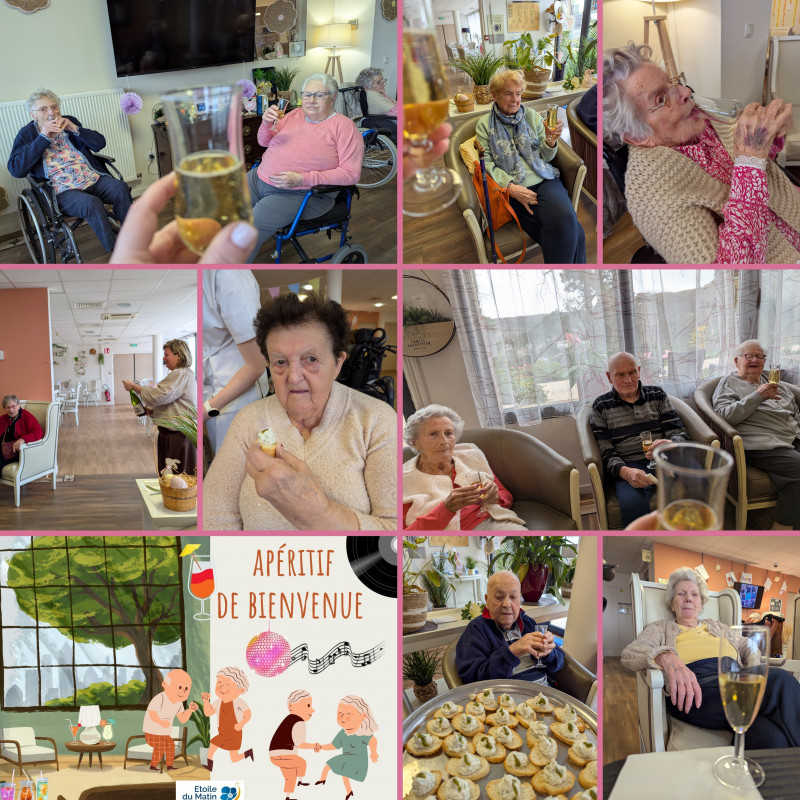 BIENVENUE AU PRINTEMPS :  un apéritif plein de joie et de bonne humeur