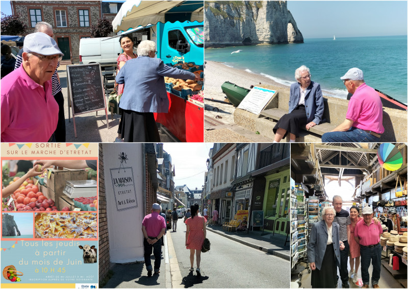 Une escapade rafraîchissante au marché d'Étretat : légumes de saison et balade en bord de mer