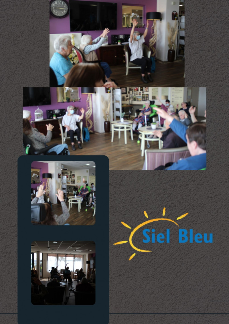 Atelier GYM DOUCE avec L'association SIEL BLEU  Mercredi 12 avril