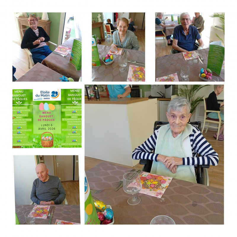 Un doux moment de Pâques à l’unité protégée