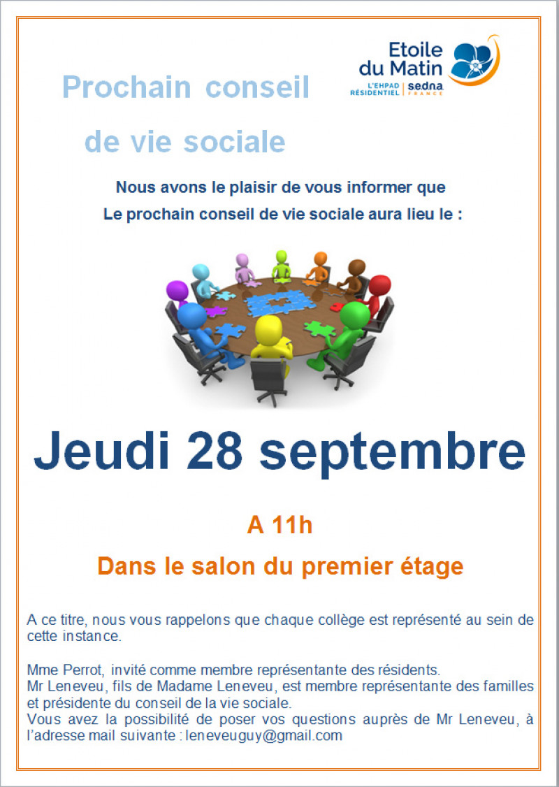 Conseil de vie sociale