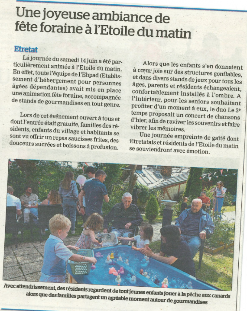 actualité EHPAD SEDNA