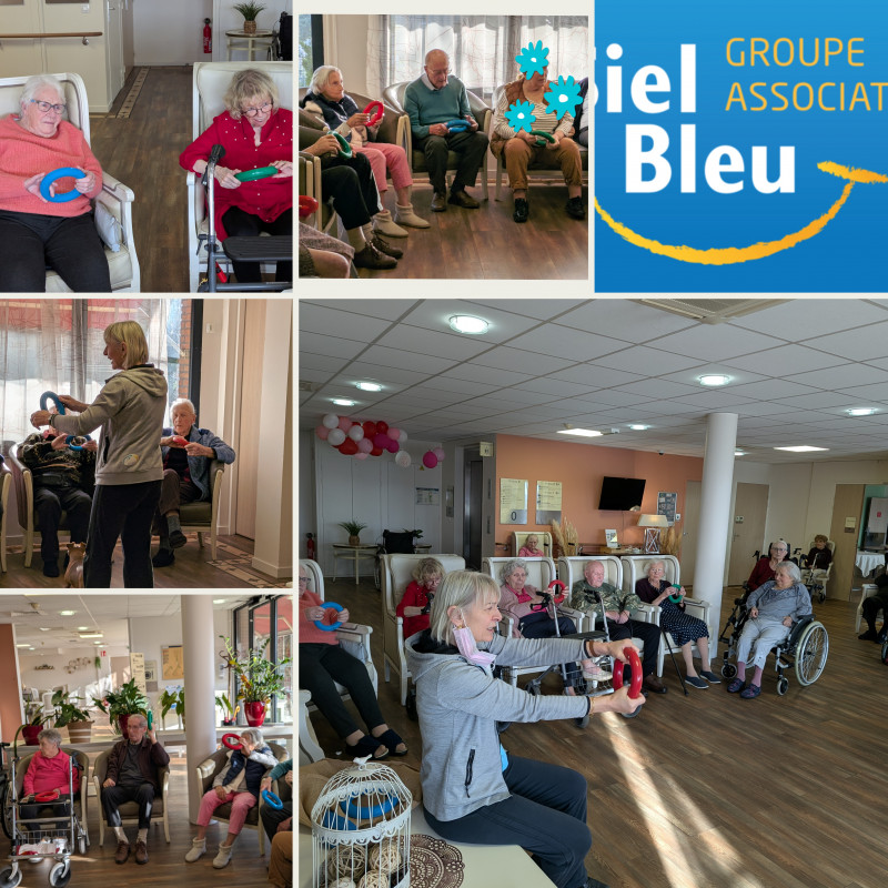 La gym douce sur chaise avec Laurence de Siel Bleu