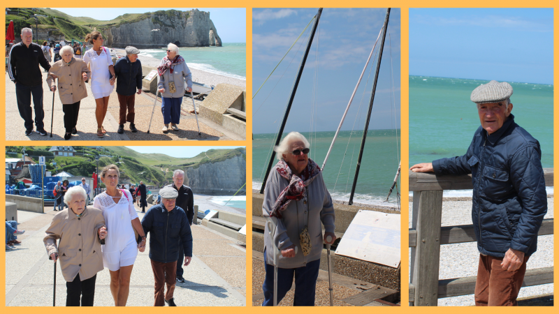 Lundi 20 juin : Balade au bord de la mer d'Etretat