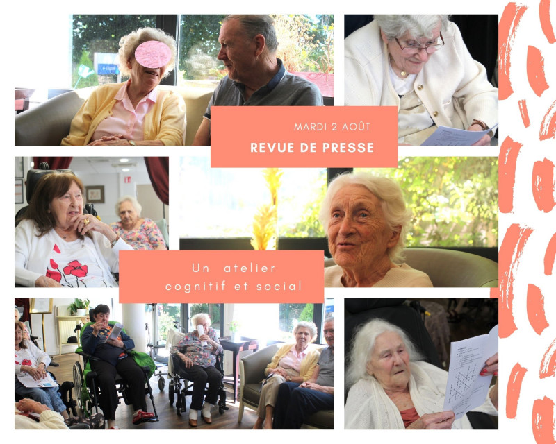 ANIMATION REVUE DE PRESSE