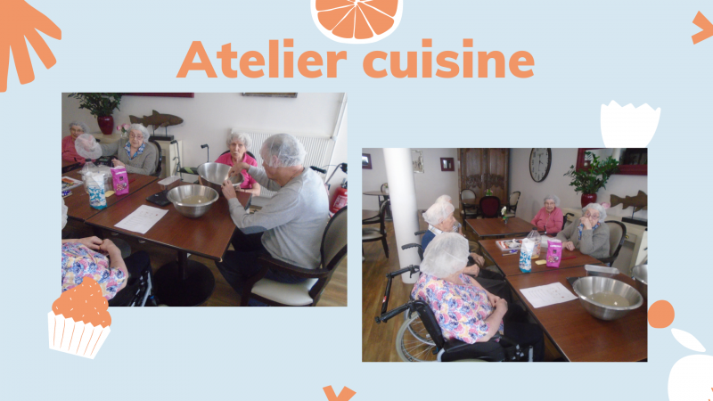 Jeudi 18 Août: Atelier cuisine