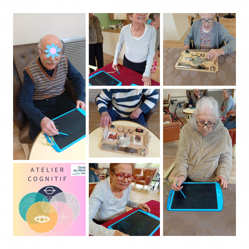 Au sein de l’Unité Protégée Semaine du 27 mars au 4 avril : Stimuler les capacités en douceur