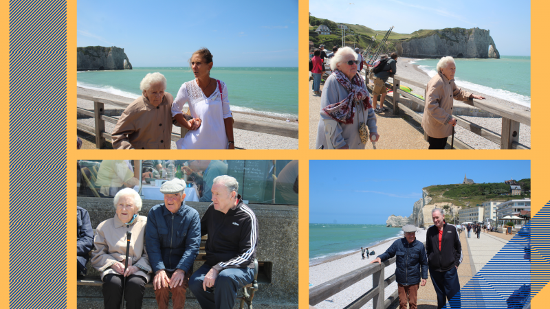 Lundi 20 juin : Balade au bord de la mer d'Etretat