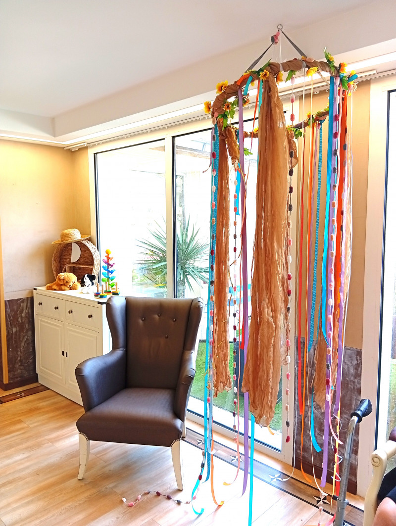 Une unité transformée par le printemps grâce à l’implication des soignantes  