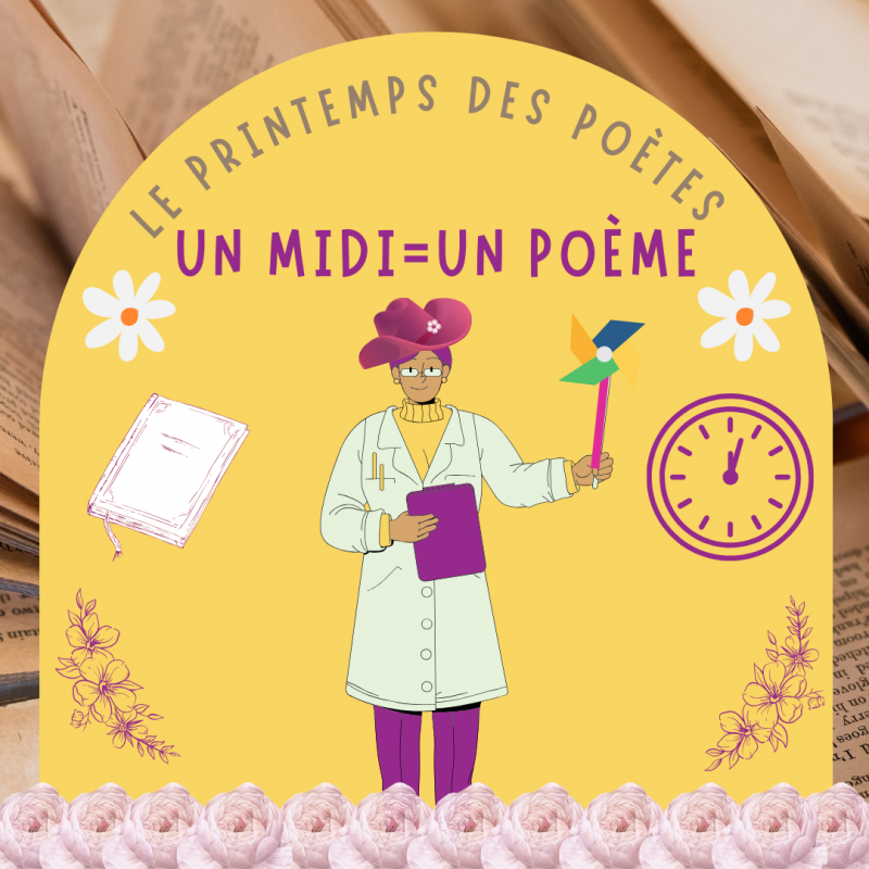☀️🌸 Soleil de poésie & Printemps des Poètes à la résidence 🌸☀️