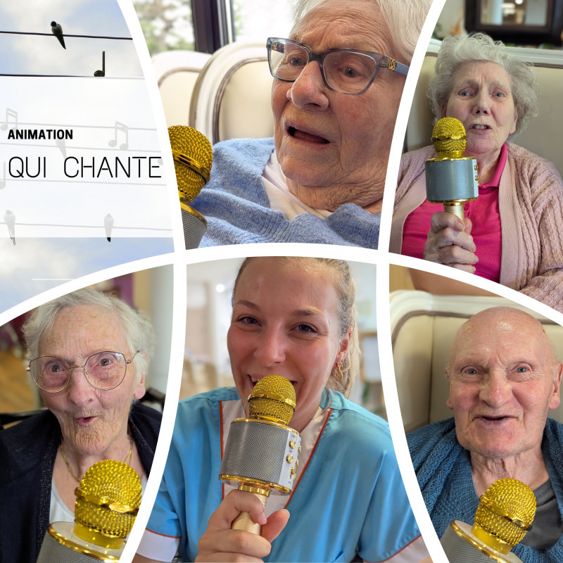 Des chansons, des souvenirs et un Micro d'Or à la Résidence Étoile du Matin