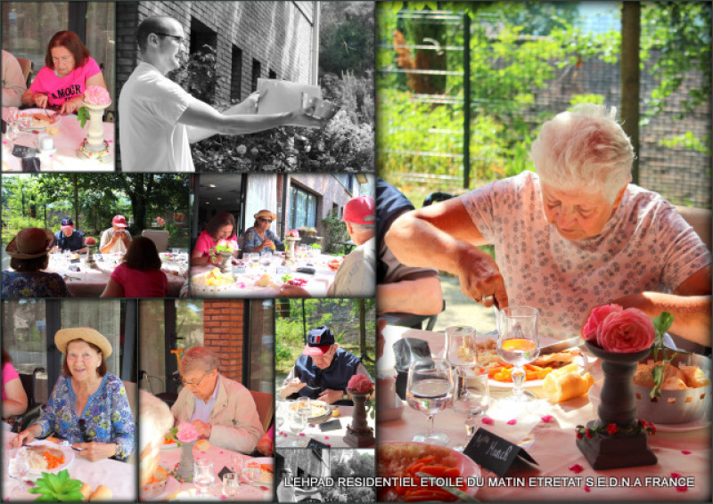 REPAS EN TERRASSE