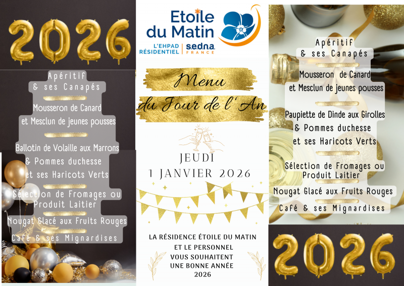 L’ANNÉE COMMENCE EN BEAUTÉ AUTOUR D’UN REPAS FESTIF