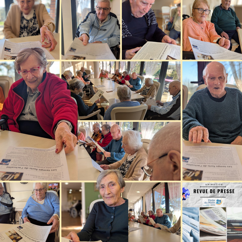 Revue de presse :  un après-midi riche en échanges