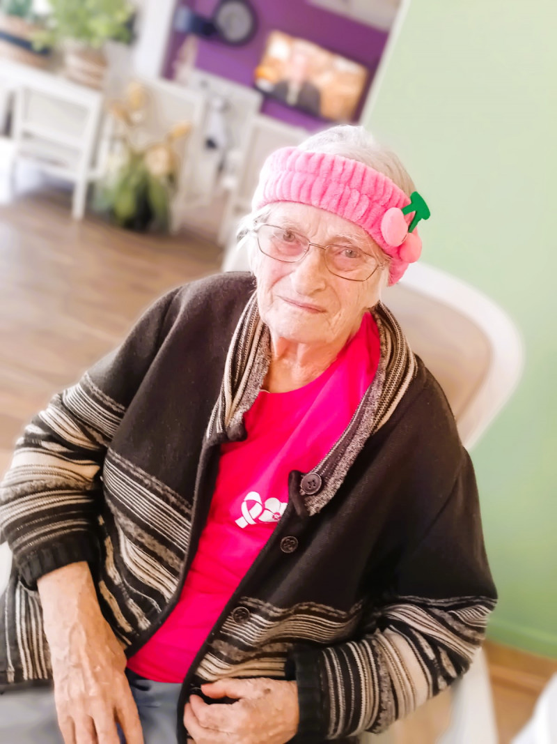 Les résidents chouchoutés pour Octobre Rose